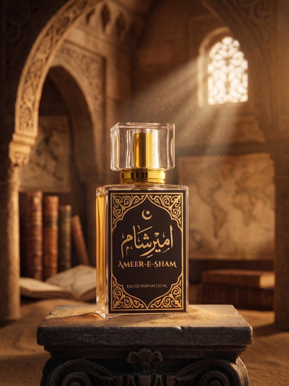 Ameer-E-Sham Eau de Parfum (EDP) 50ml | Signature Luxury Perfume for Men | Long Lasting