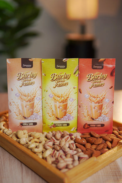 6 Pack Barley Drink Box With 3 Different Flavors